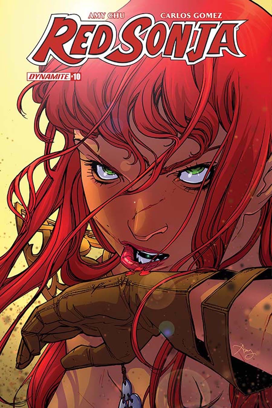 Red Sonja - Dynamite (10) comic book collectible [Barcode 72513025379810051] - Main Image 3