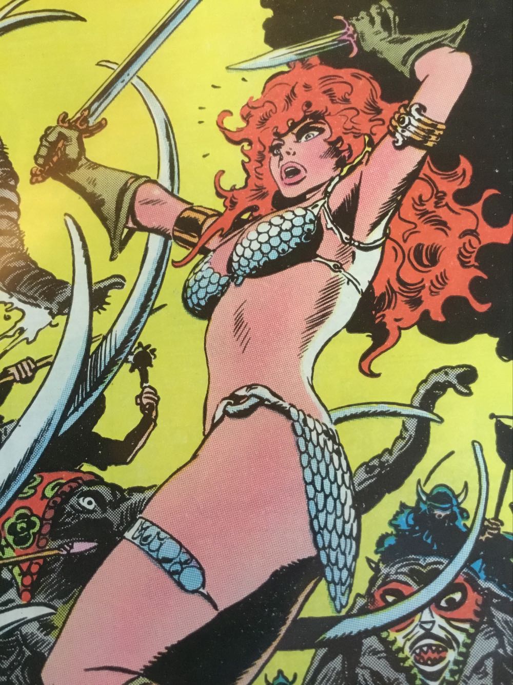 Red Sonja - Marvel Comics (7 - Jan 1978) comic book collectible [Barcode 071486029458] - Main Image 2