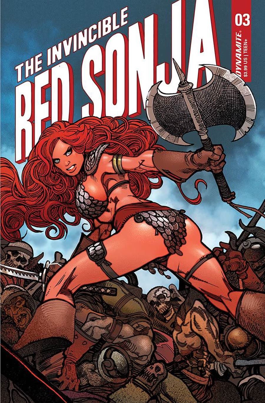 Red Sonja - Marvel Comics (3 - Dec 1983) comic book collectible [Barcode 07148602035612] - Main Image 3