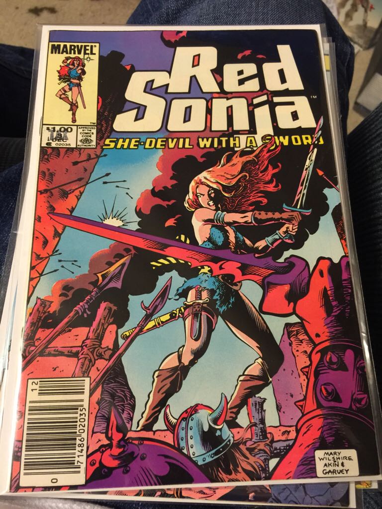 Red Sonja - Marvel Comics Group (3 - 12/1983) comic book collectible - Main Image 1