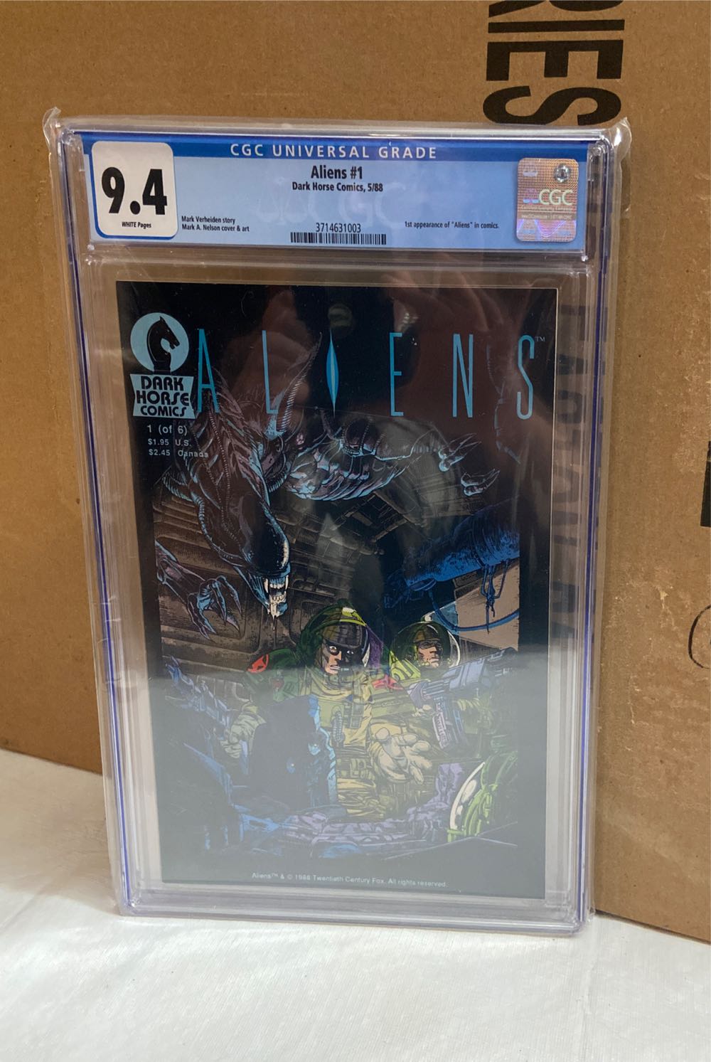 Aliens - Dark Horse Comics (1 - May 1988) comic book collectible - Main Image 2