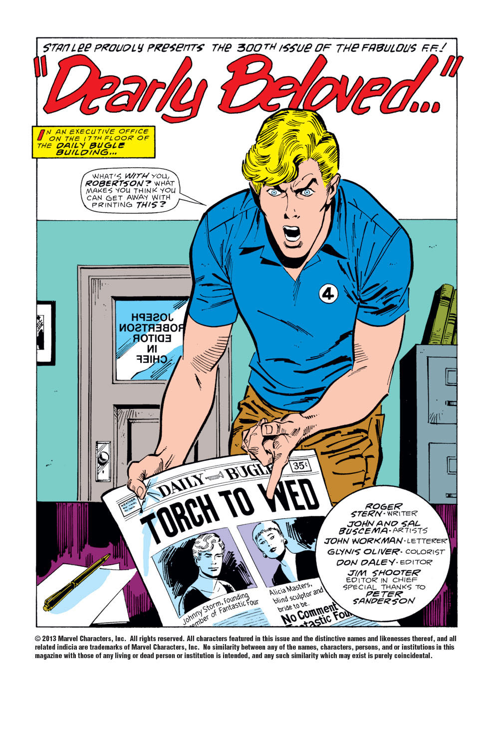 Fantastic Four - Marvel (300 - Mar 1987) comic book collectible [Barcode 071486024620] - Main Image 4