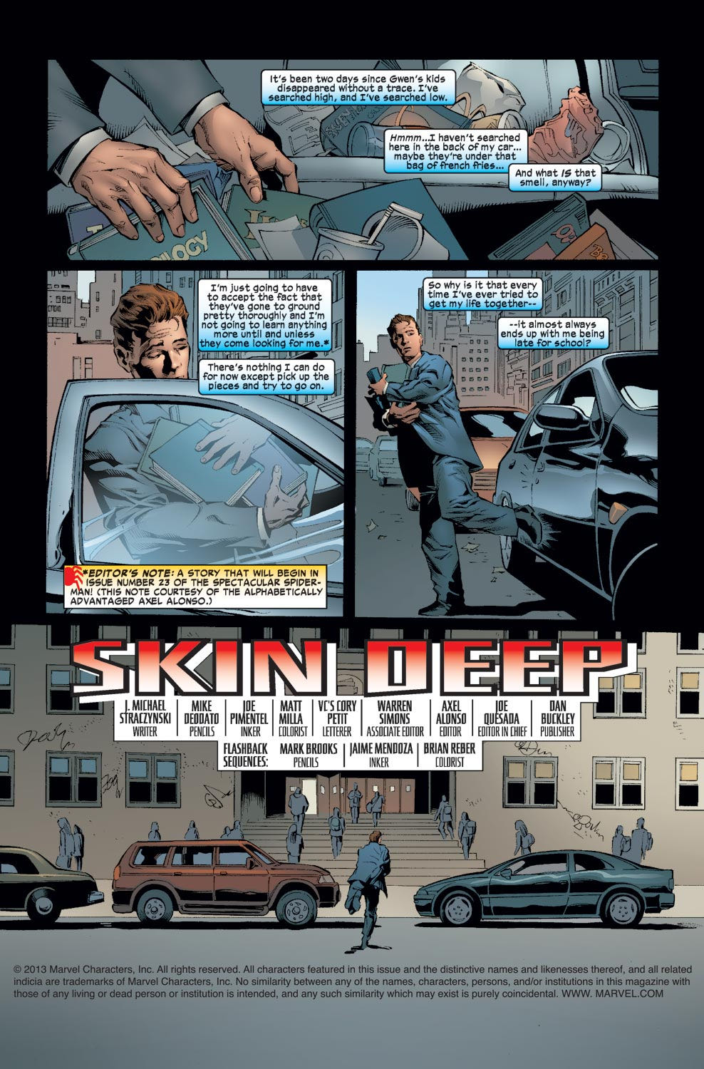 Amazing Spider-Man, The Vol. 2 - Marvel Comics (515 - Feb 2005) comic book collectible [Barcode 759606047161] - Main Image 2