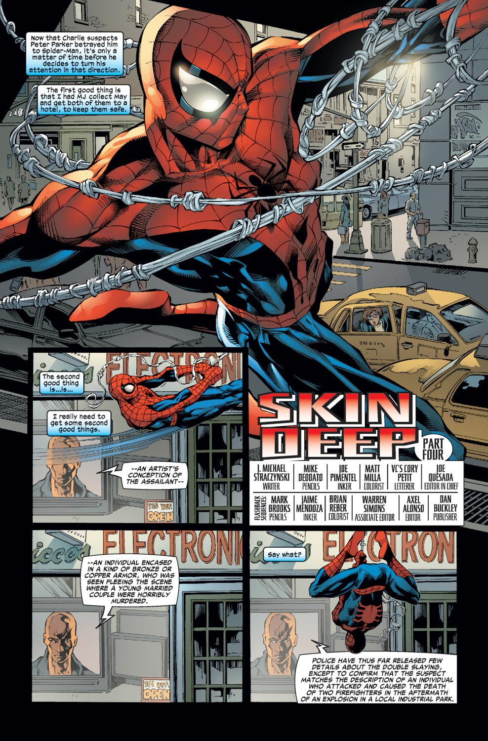 Amazing Spider-Man, The Vol. 2 - Marvel Comics (518 - May 2005) comic book collectible [Barcode 759606047161] - Main Image 2