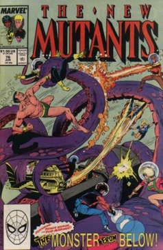 The New Mutants (1983) - Marvel (76 - 06/1989) comic book collectible [Barcode 071486022077] - Main Image 1