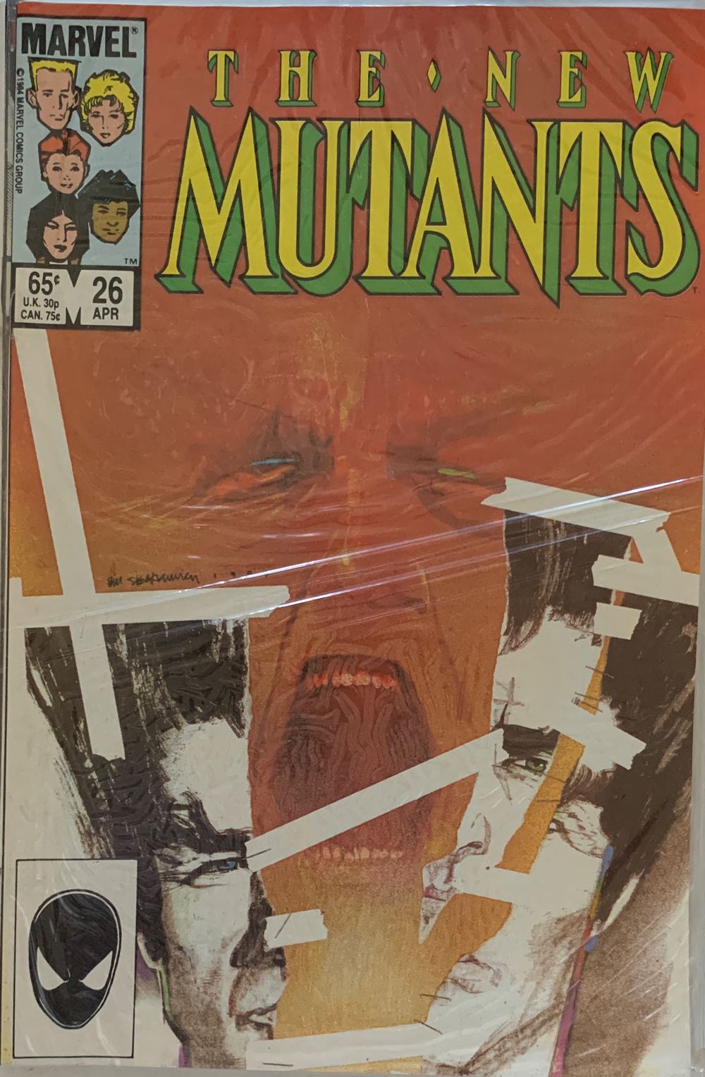 New Mutants, The - Marvel Comics (26 - Apr 1985) comic book collectible [Barcode 071486022077] - Main Image 2