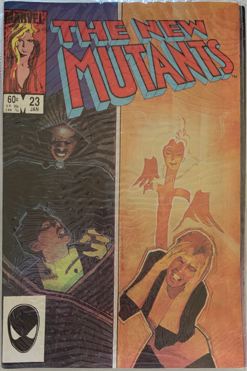 New Mutants, The - Marvel (23 - Jan 1985) comic book collectible [Barcode 071486022077] - Main Image 4