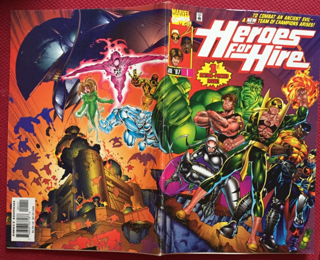 Heroes For Hire Vol. 1 - Marvel (1 - 07/1997) comic book collectible - Main Image 2