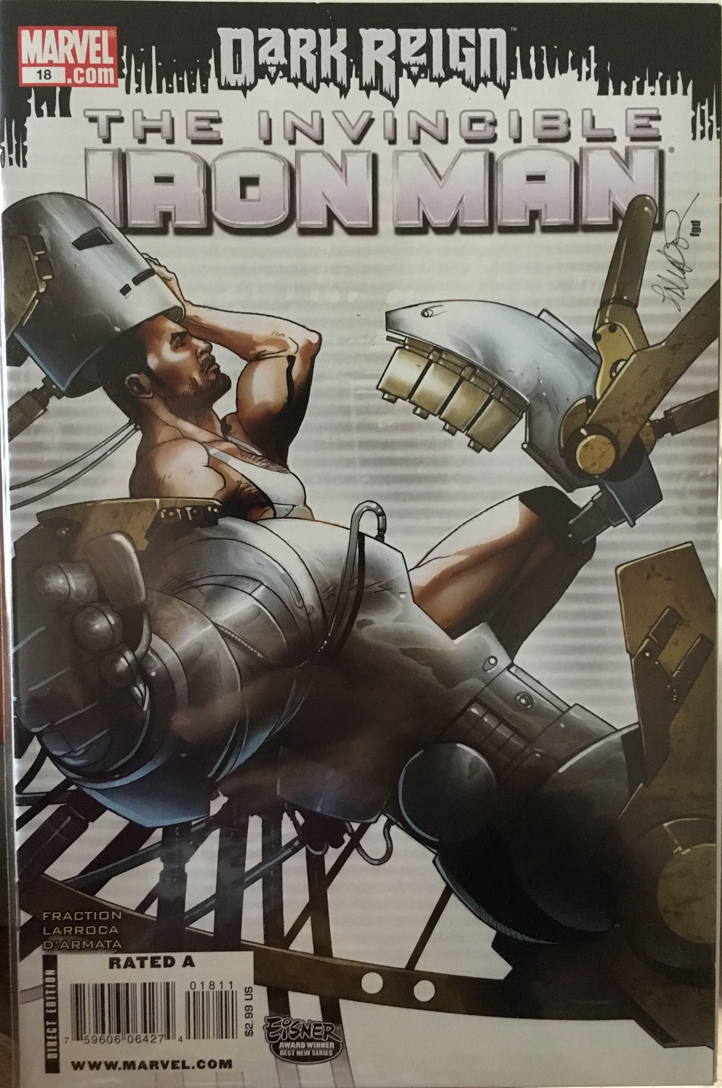 Invincible Iron Man, The - Marvel (18 - 12/2009) comic book collectible [Barcode 759606064274] - Main Image 2
