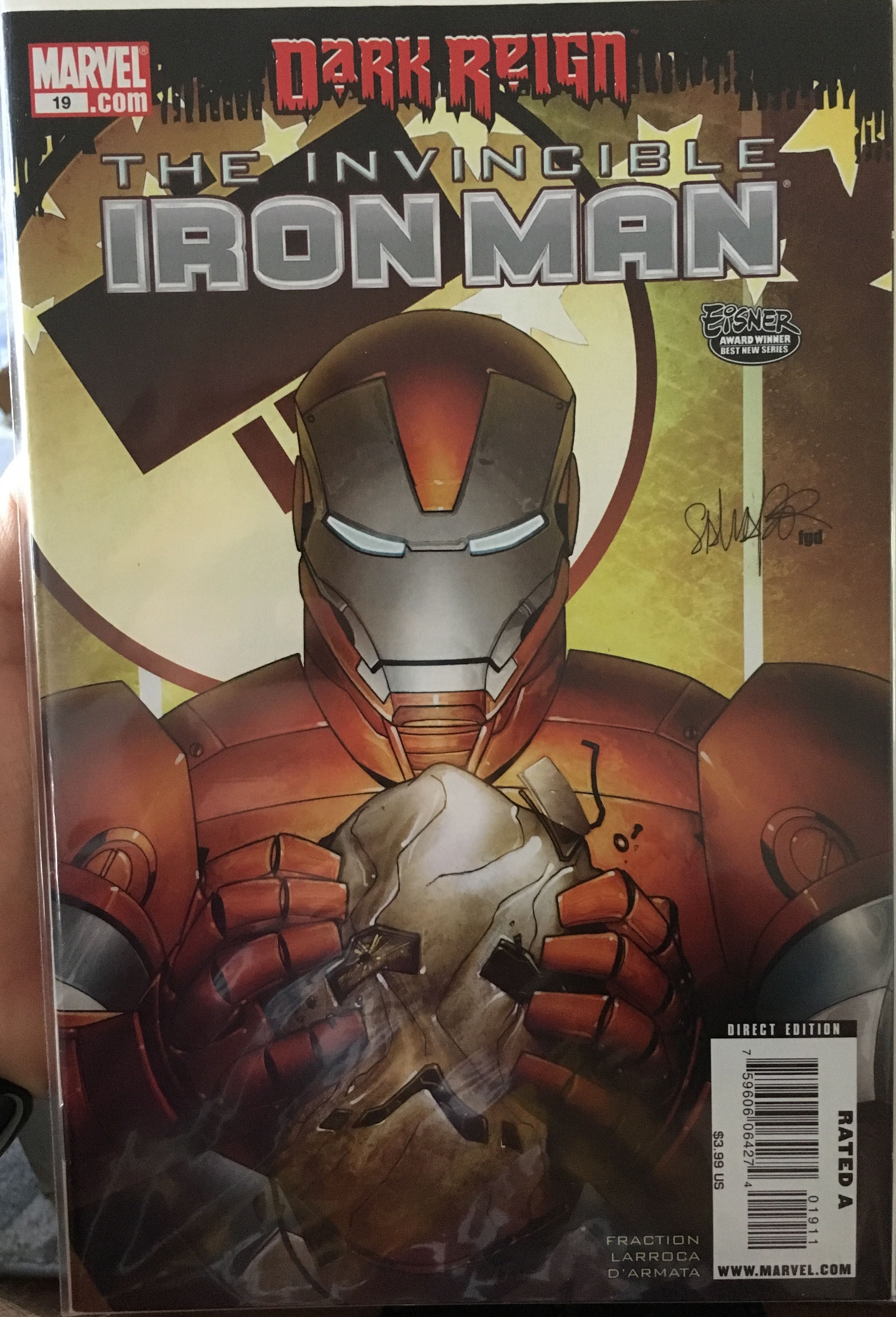 Invincible Iron Man, The - Marvel (19 - Dec 2009) comic book collectible [Barcode 759606064274] - Main Image 2