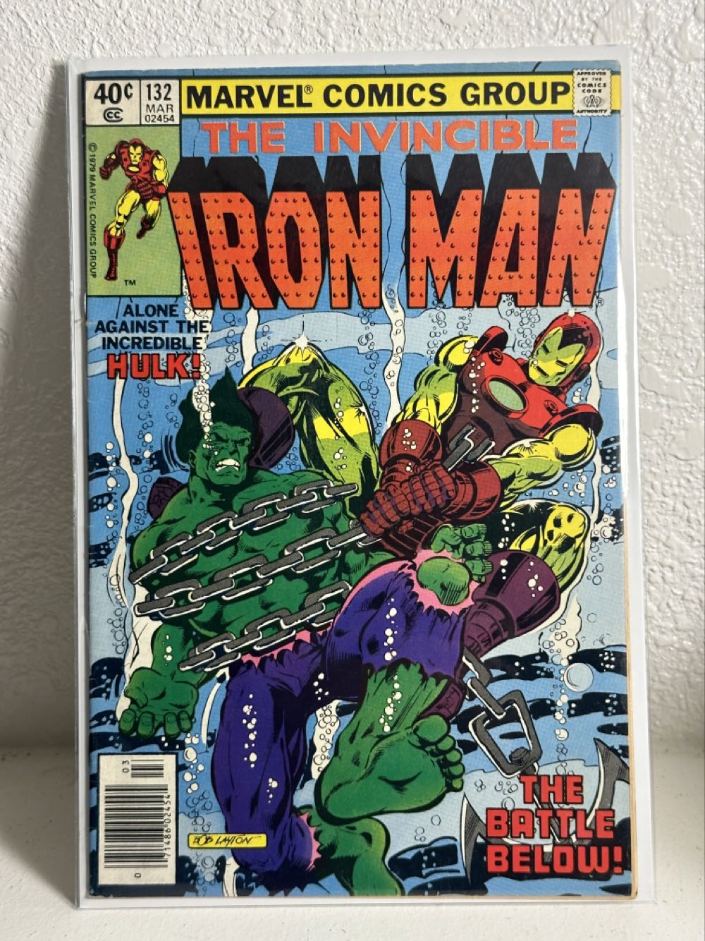 Invincible Iron Man, The  (132) comic book collectible [Barcode 071486024545] - Main Image 4