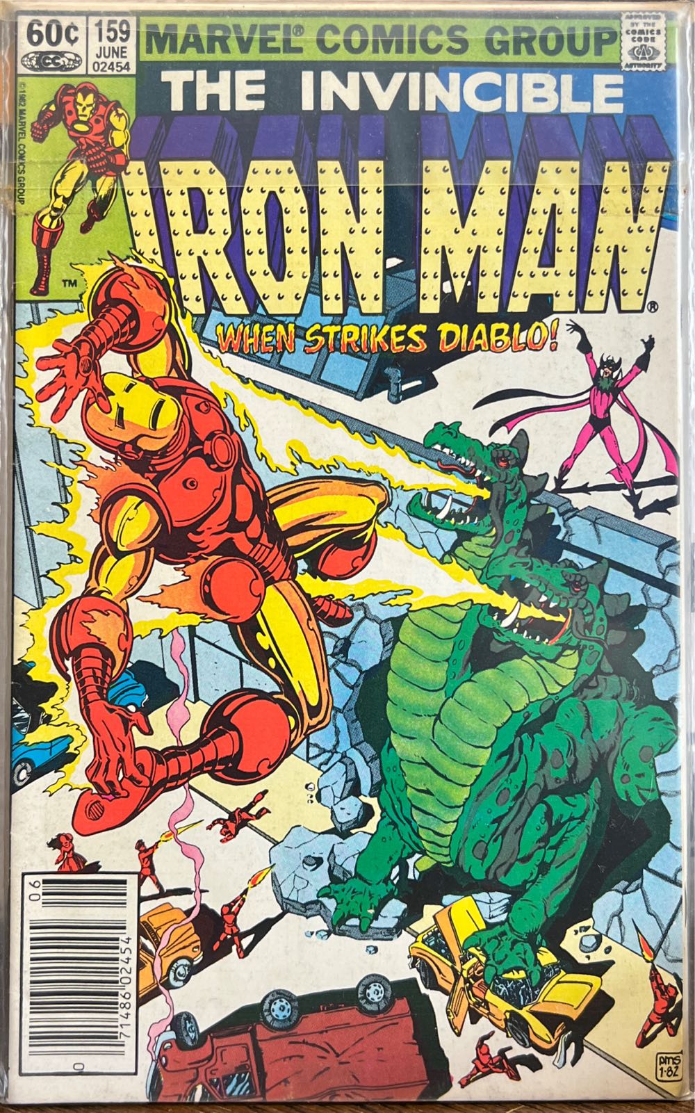 Invincible Iron Man, The - Marvel Comics (159 - Jun 1982) comic book collectible [Barcode 071486024545] - Main Image 2