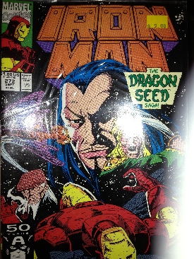 Invincible Iron Man, The - Marvel Comics (272 - Sep 1991) comic book collectible [Barcode 071486024545] - Main Image 1