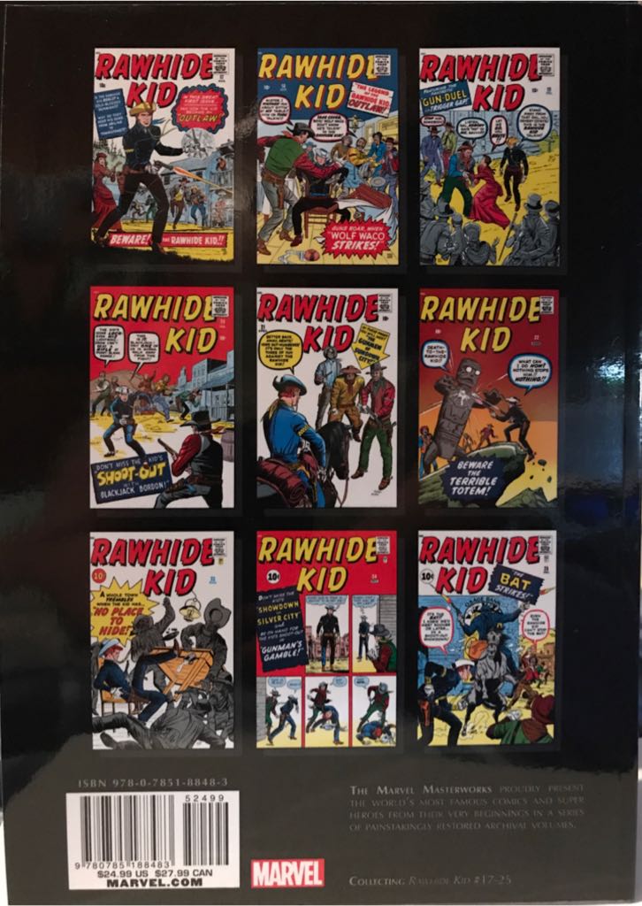 Rawhide Kid - Dan Buckley comic book collectible [Barcode 978078518848352499] - Main Image 2