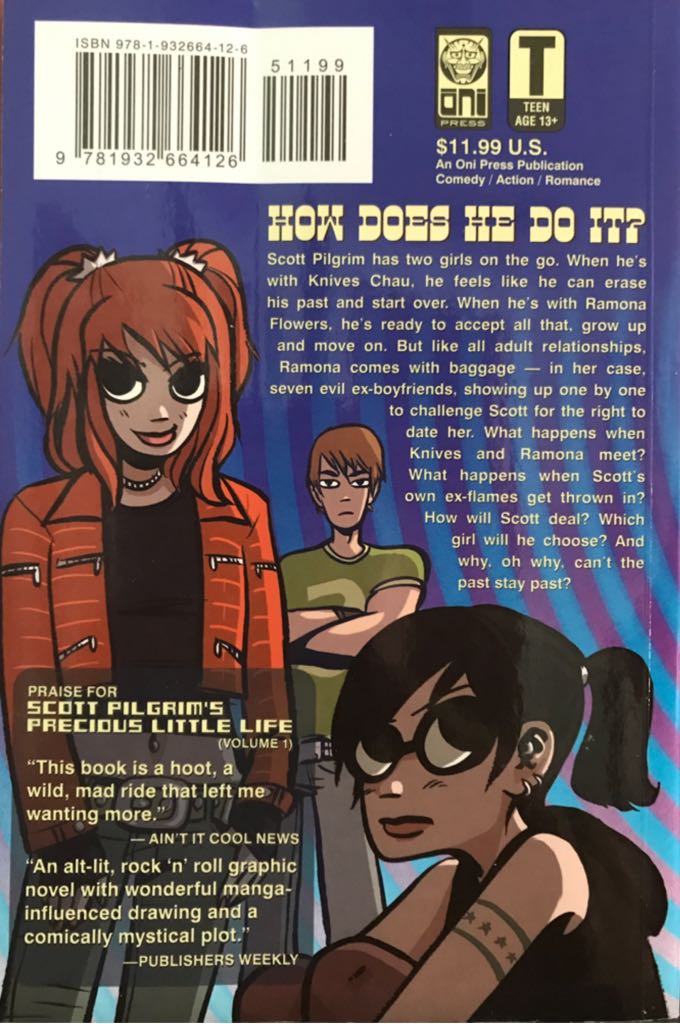Scott Pilgrim - Oni Press (2 - May 2005) comic book collectible [Barcode 9781932664126] - Main Image 2