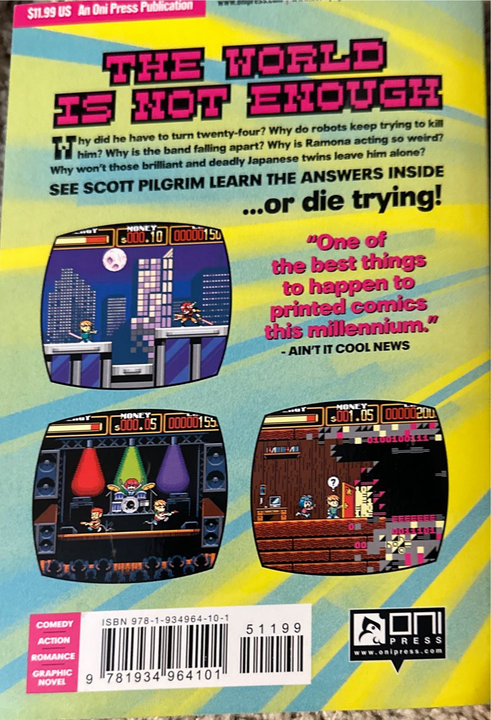 Scott Pilgrim - Oni Press (5) comic book collectible [Barcode 9781934964101] - Main Image 2