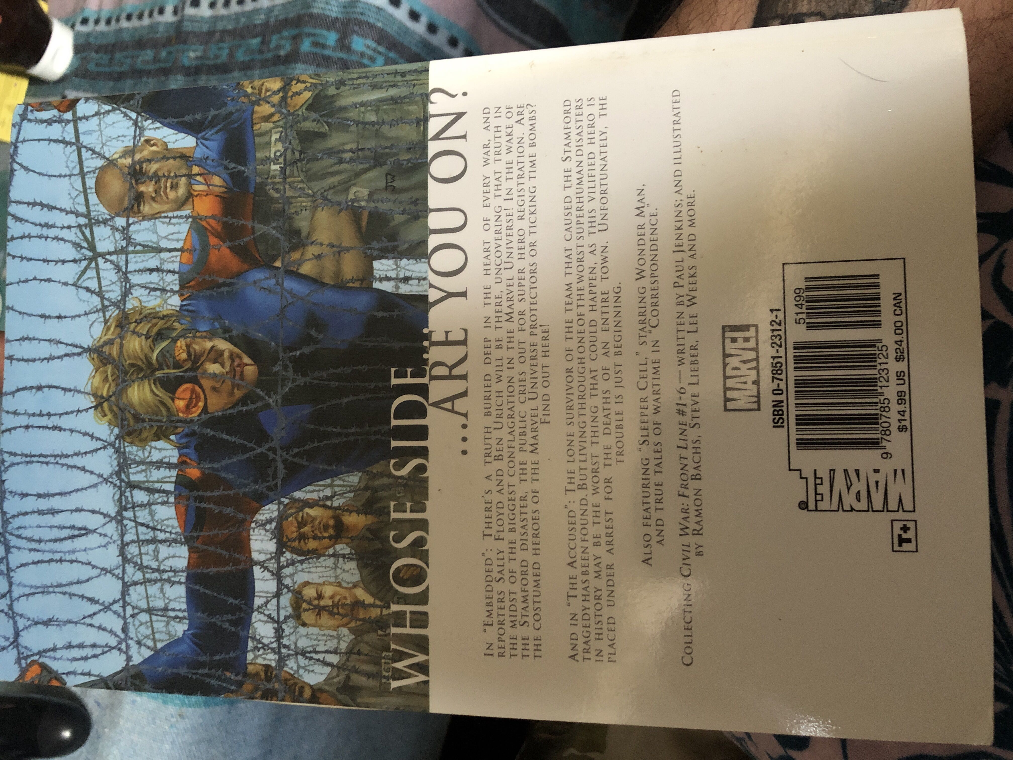 Civil War:Front Line - Marvel (1) comic book collectible [Barcode 9780785123125] - Main Image 2