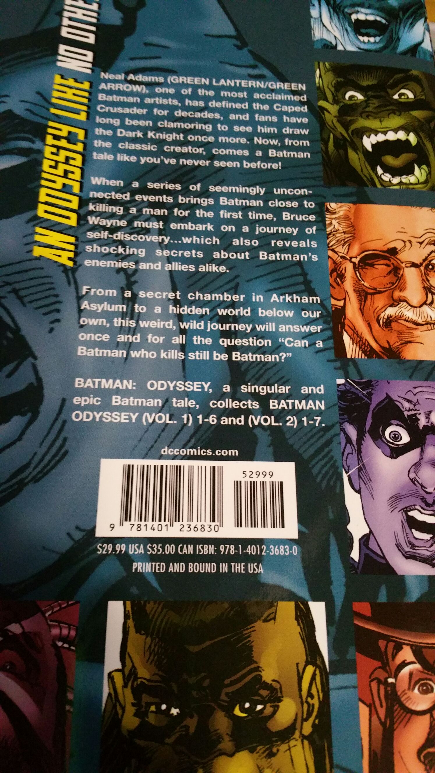 Odyssey - DC Comics (1) comic book collectible [Barcode 9781401236830] - Main Image 2