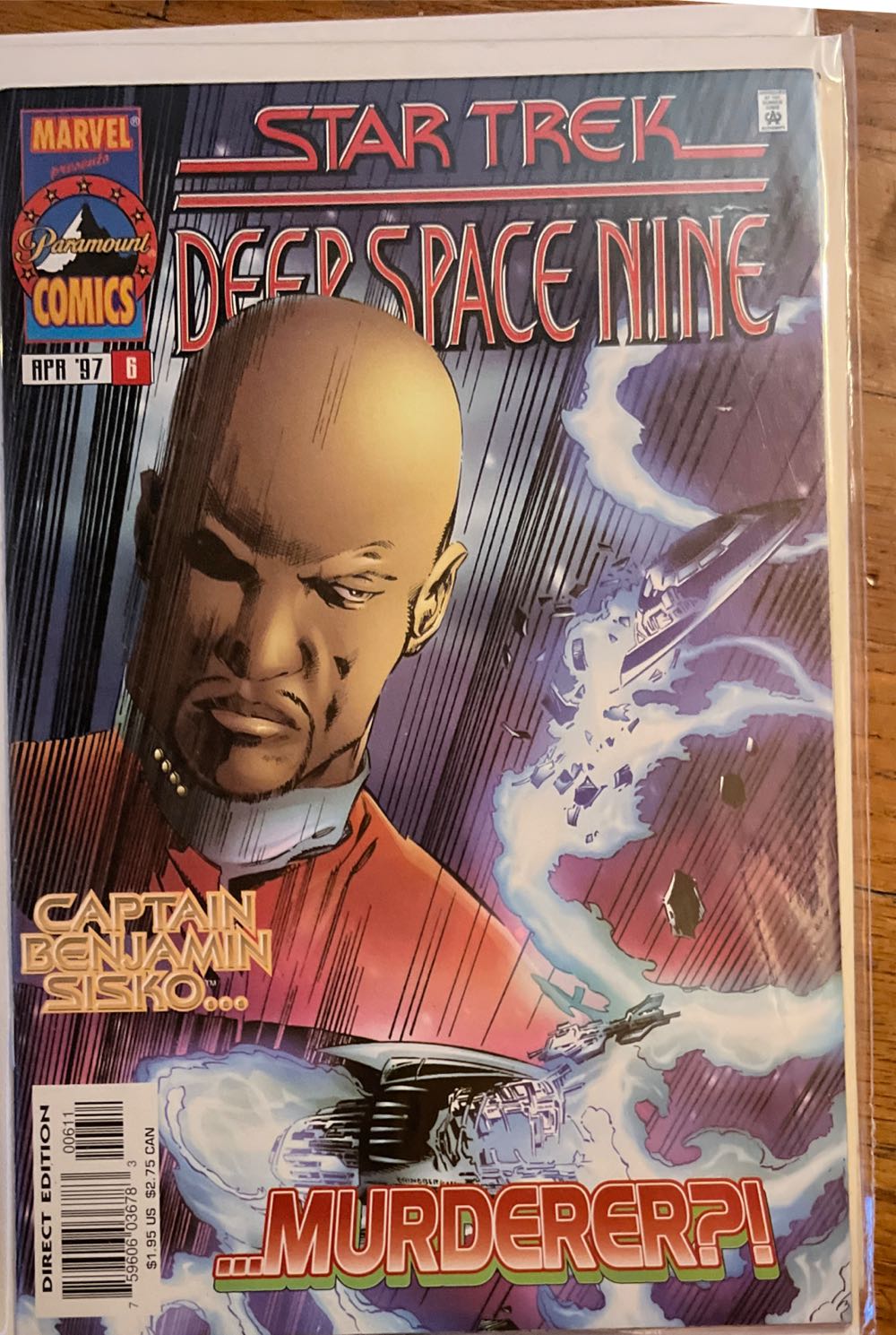 Star Trek Deep Space Nine - Marvel (6 - 04/1997) comic book collectible [Barcode 759606036783] - Main Image 2