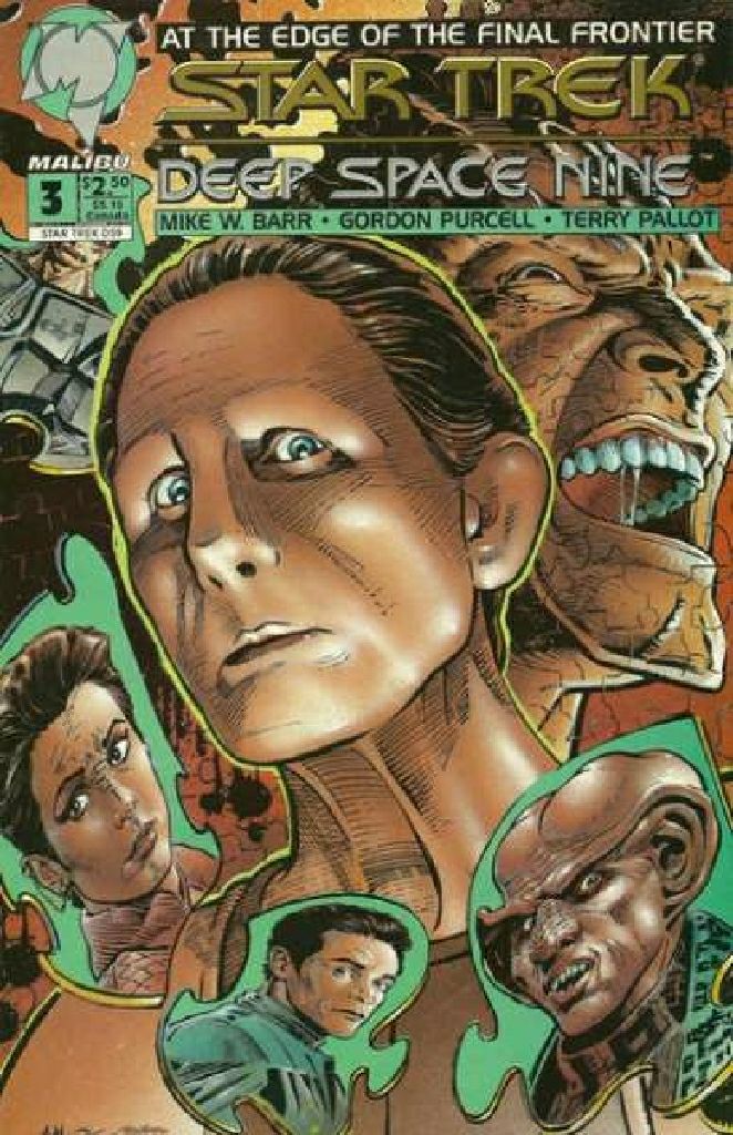 Star Trek: Deep Space Nine/ 1993 - Malibu (3 - Oct 1993) comic book collectible [Barcode 759606036783] - Main Image 1