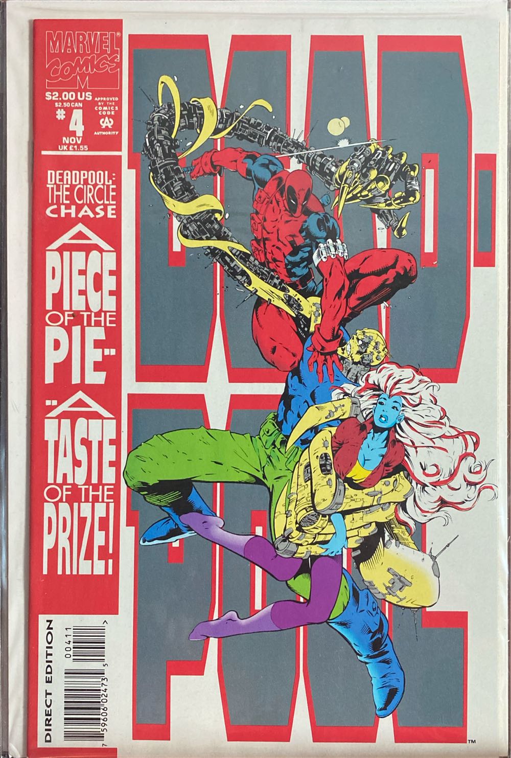 Circle Chase #4, The - Marvel (4 - Nov 1993) comic book collectible [Barcode 759606024735] - Main Image 2