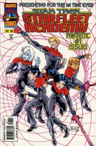 Star Trek: Starfleet Academy - Marvel (1 - Dec 1996) comic book collectible [Barcode 759606036691] - Main Image 2