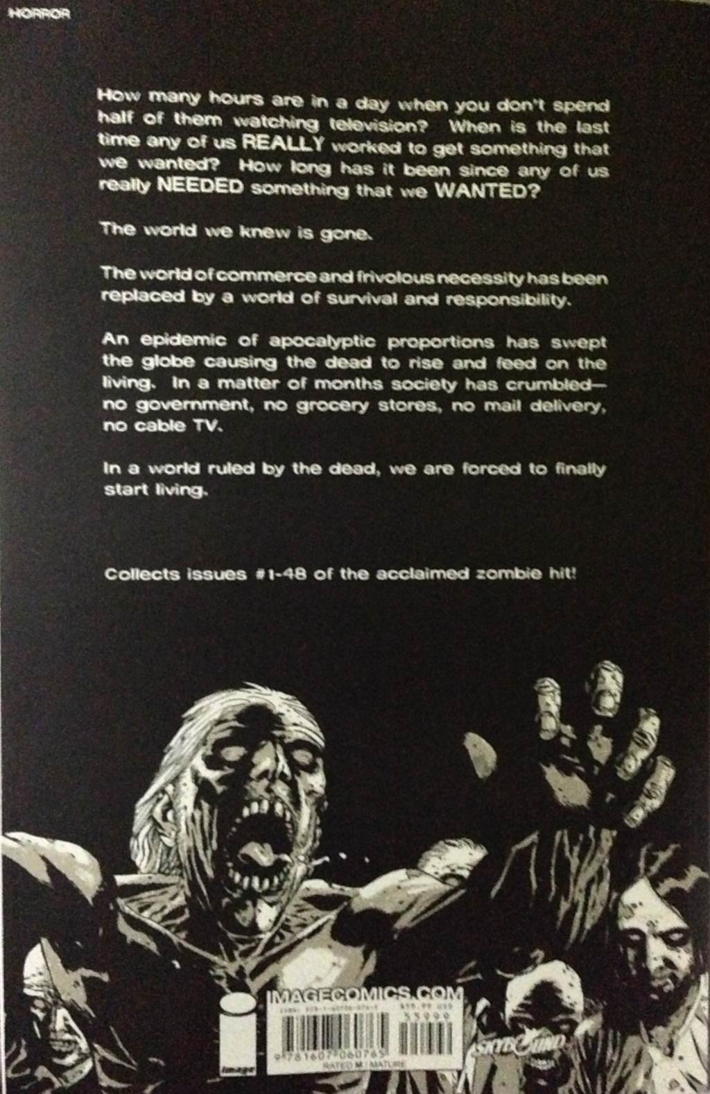 Walking Dead Compendium - Vertigo (1) comic book collectible [Barcode 9781607060765] - Main Image 2