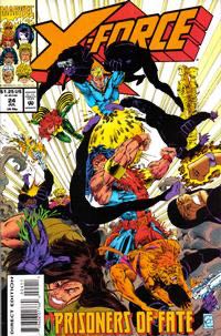 X-Force - Marvel Comics (24 - Jul 1993) comic book collectible [Barcode 009281017660] - Main Image 3