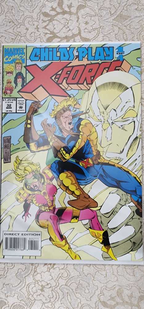 X-FORCE - Marvel Comics (32 - Mar 1994) comic book collectible [Barcode 759606017669] - Main Image 2