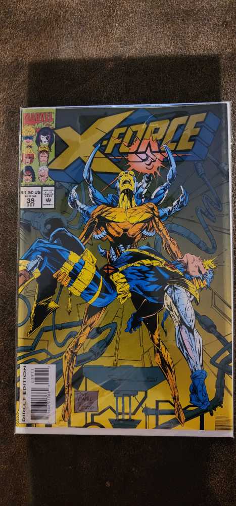 X-Force - Marvel Comics Group (39 - Oct 1994) comic book collectible [Barcode 759606017669] - Main Image 3