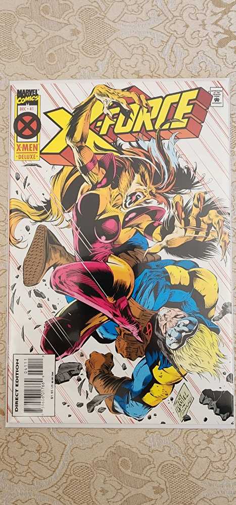X-FORCE - Marvel Comics (41 - Dec 1994) comic book collectible [Barcode 759606017669] - Main Image 3
