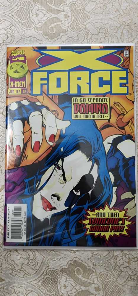 X-Force - Marvel Comics (62 - Jan 1997) comic book collectible [Barcode 759606017669] - Main Image 2