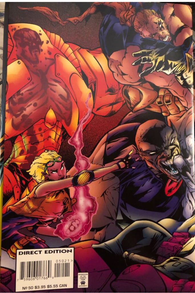 X-Force - Marvel Comics (50 - 01/1996) comic book collectible [Barcode 759606017669] - Main Image 2