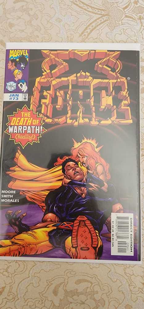 X-Force - Marvel (73 - Jan 1998) comic book collectible [Barcode 759606017669] - Main Image 2