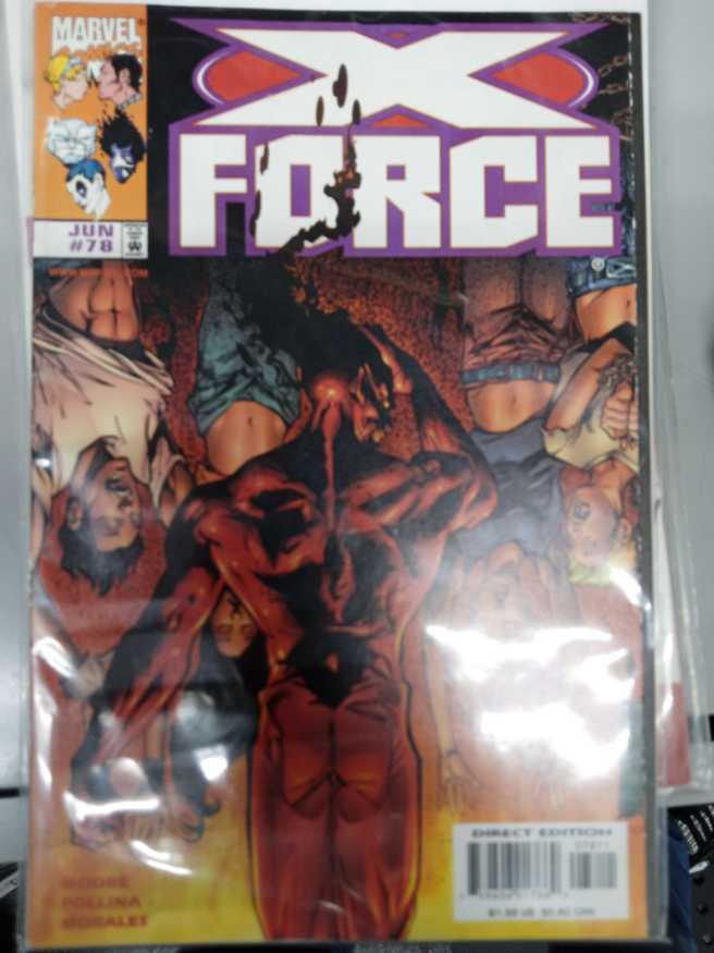 X-Force - Marvel (78 - Jun 1998) comic book collectible [Barcode 759606017669] - Main Image 2