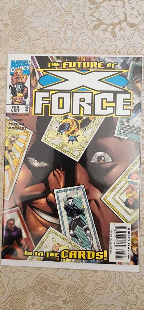 X-Force - Marvel (87 - Feb 1999) comic book collectible [Barcode 759606017669] - Main Image 2
