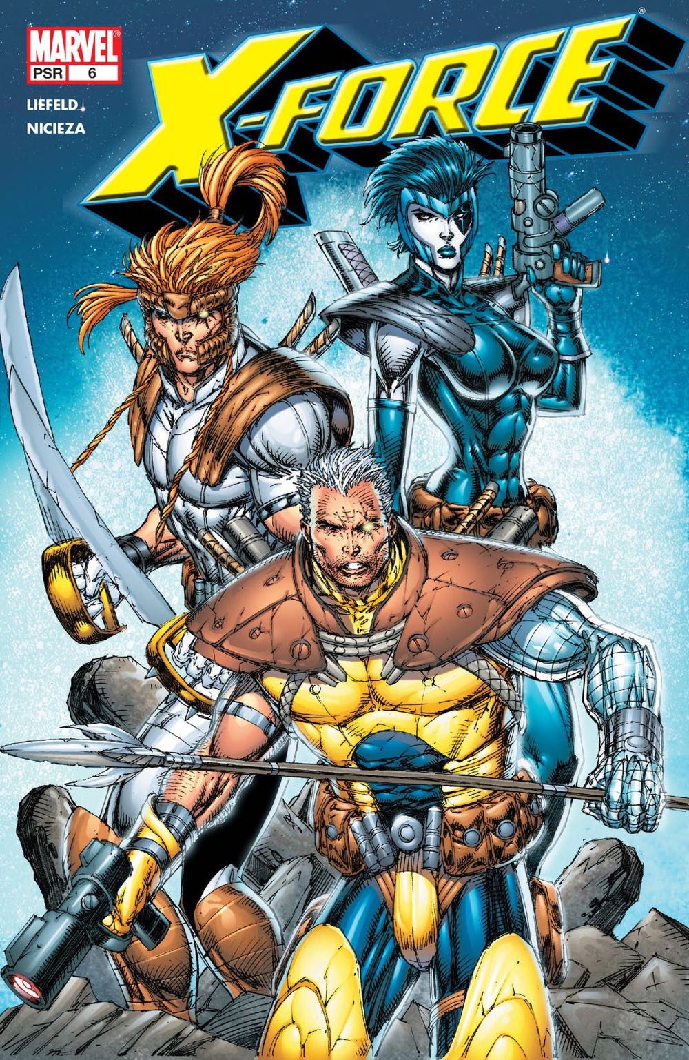 X-Force - Marvel (87 - Feb 1999) comic book collectible [Barcode 759606017669] - Main Image 3