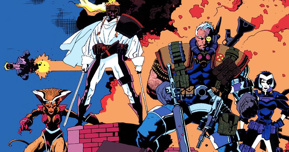 X-Force - Marvel (87 - Feb 1999) comic book collectible [Barcode 759606017669] - Main Image 4