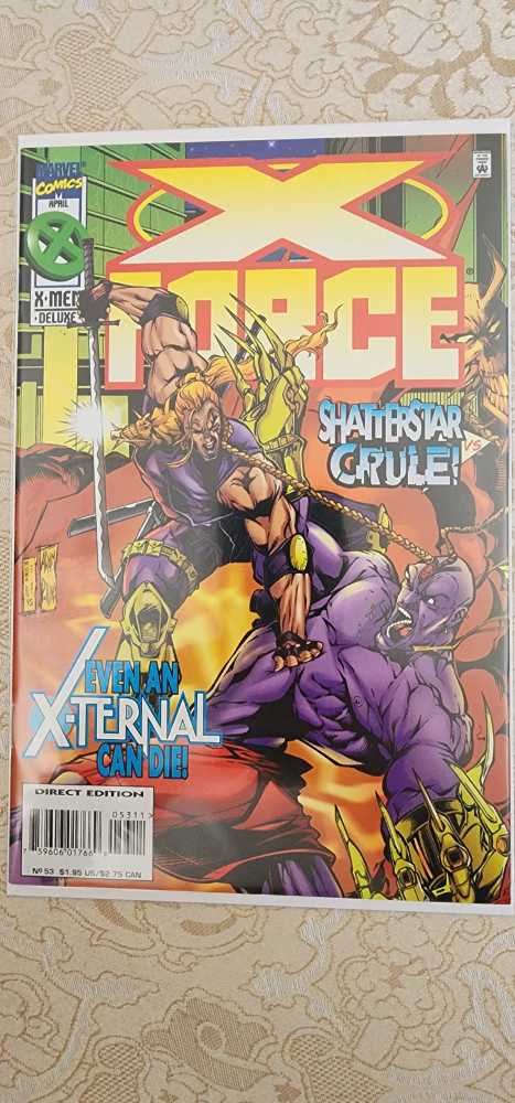X-FORCE - Marvel Comics (53 - Apr 1996) comic book collectible [Barcode 759606017669] - Main Image 2