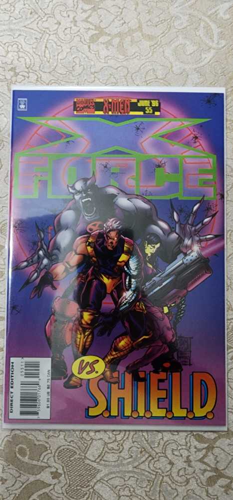 X-Force - Marvel Comics (55 - Jun 1996) comic book collectible [Barcode 759606017669] - Main Image 2