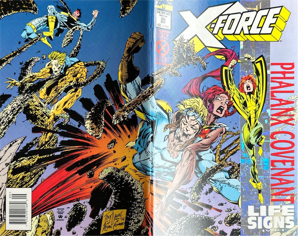 X-FORCE - Marvel Comics (38 - Sep 1994) comic book collectible [Barcode 72527401766909] - Main Image 3