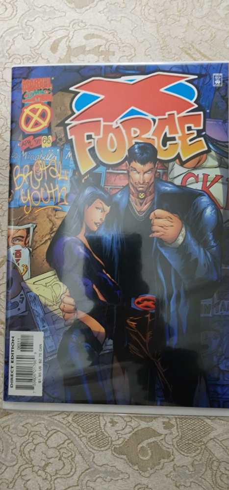X-Force - Marvel comics (65 - Apr 1997) comic book collectible [Barcode 759606017669] - Main Image 2