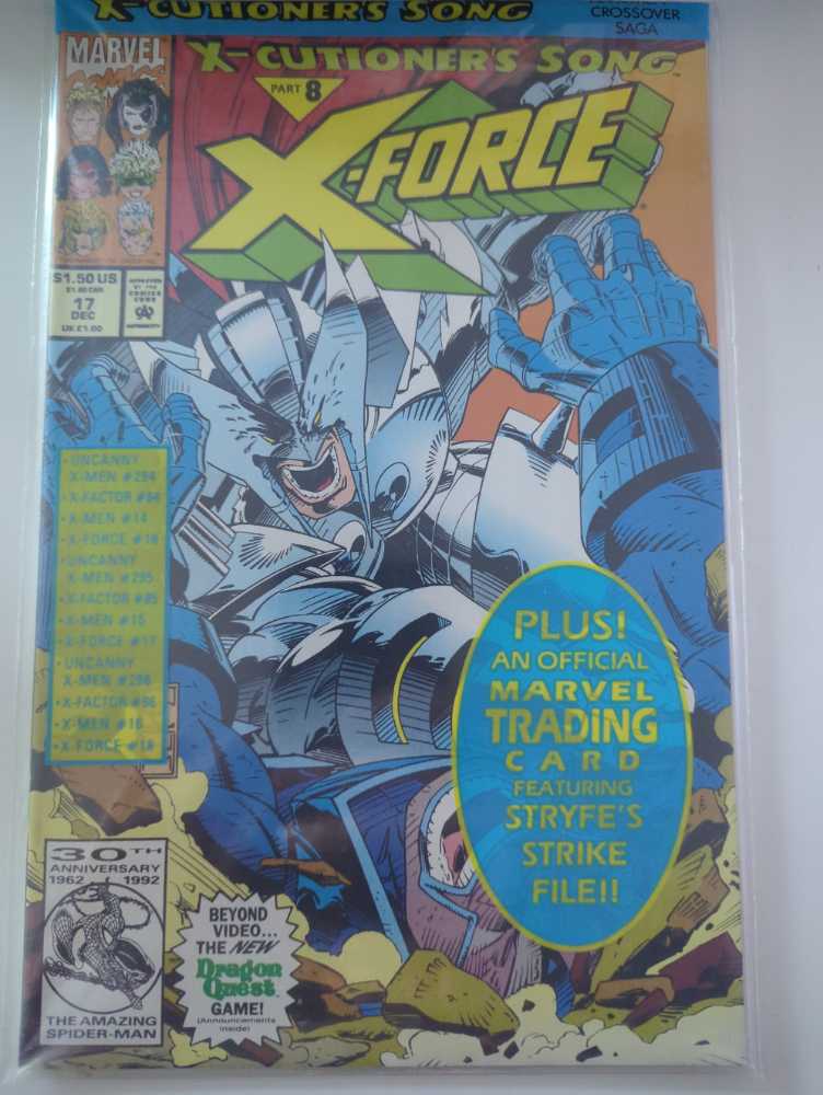 X-Force (1991) - Marvel (17 - Dec 1992) comic book collectible [Barcode 071486017660] - Main Image 2