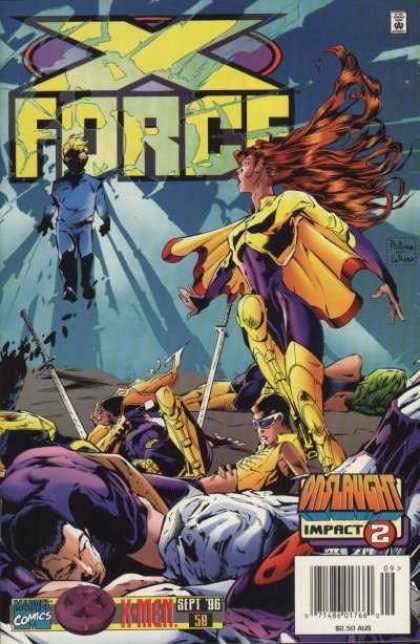 X-Force - Marvel (57 - Aug 1996) comic book collectible [Barcode 759606017669] - Main Image 3