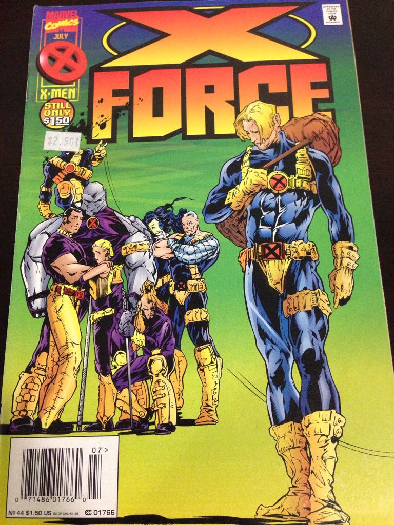 X-Force  (44) comic book collectible [Barcode 071486017660] - Main Image 1