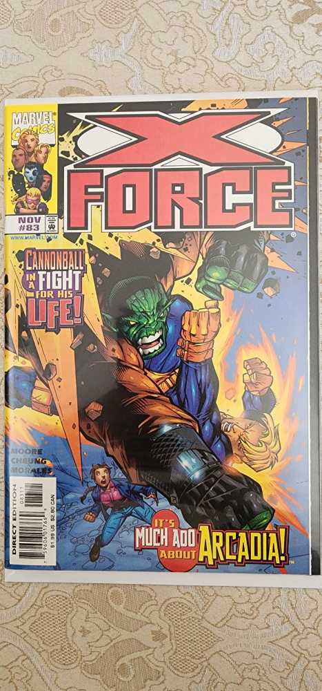 X-Force - Marvel comics (83 - Nov 1998) comic book collectible [Barcode 759606017669] - Main Image 2