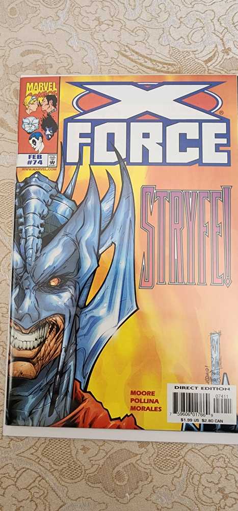 X-Force - Marvel Comics (74 - Feb 1998) comic book collectible [Barcode 759606017669] - Main Image 2