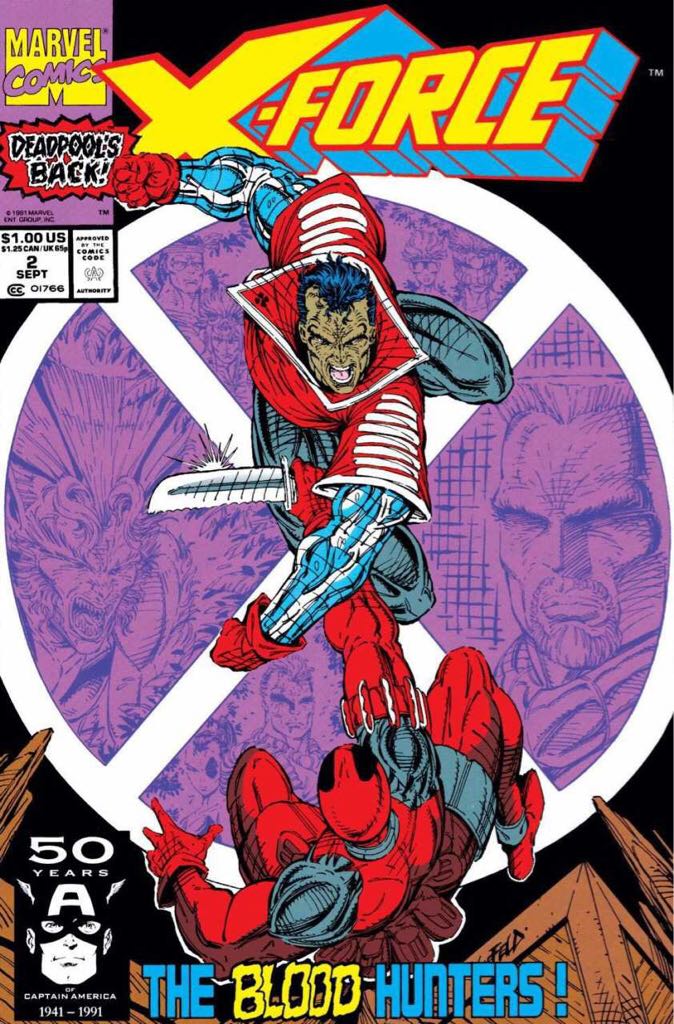 X-Force - Marvel Comics (2 - Sep 1991) comic book collectible - Main Image 1