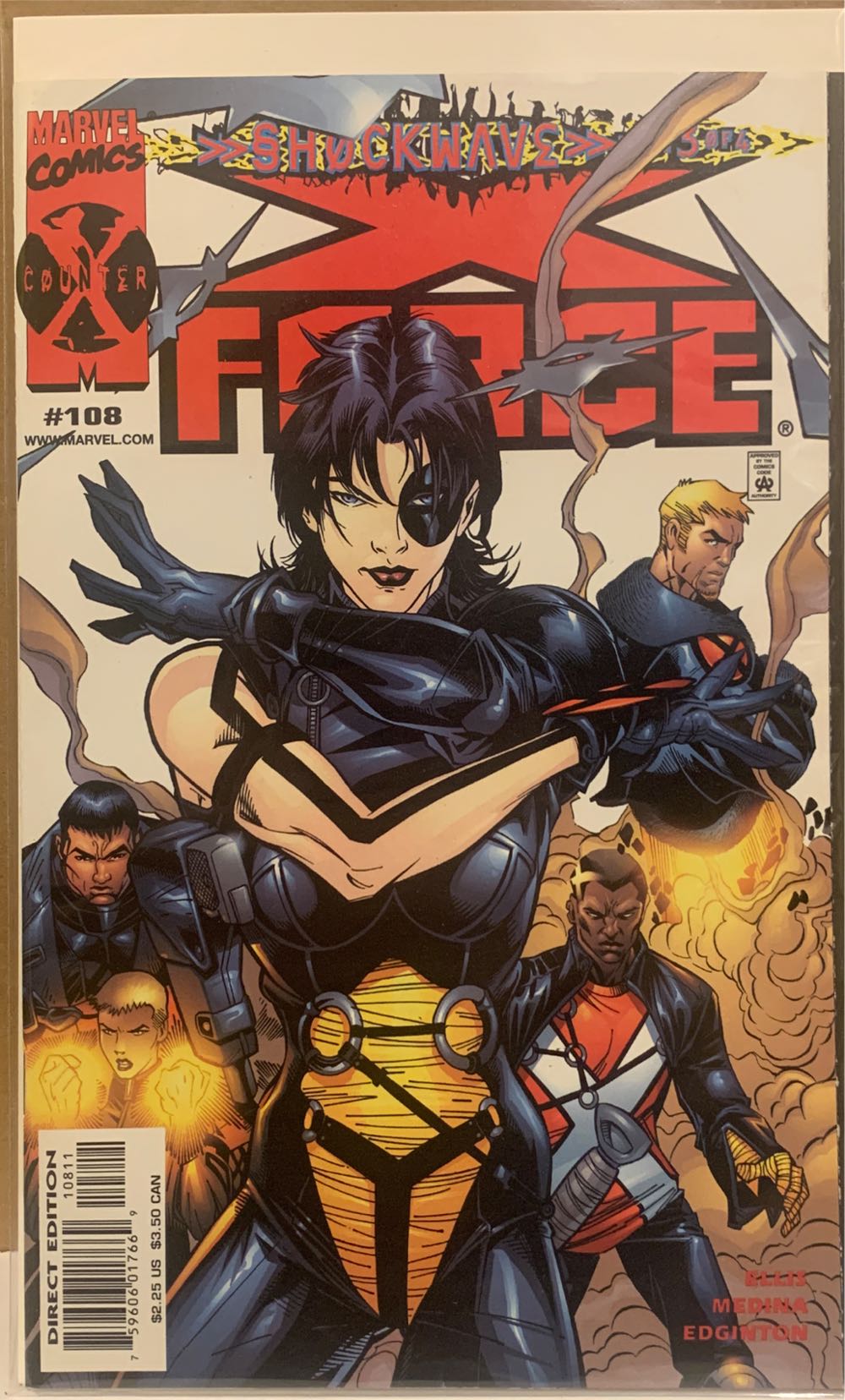 X-Force Vol. 1 - Marvel Comics (108 - Nov 2000) comic book collectible [Barcode 75960601766910811] - Main Image 2