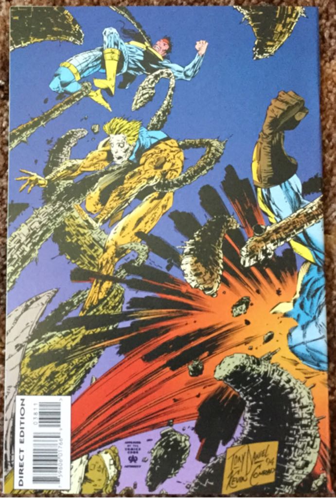 X-Force - Marvel Comics (38 - Sep 1994) comic book collectible [Barcode 75960601766903821] - Main Image 2